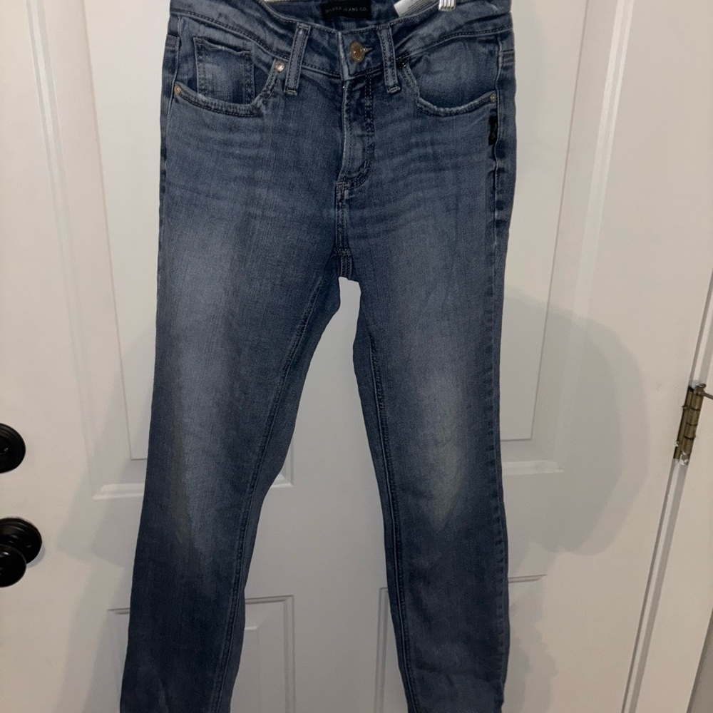 Silver Jeans Women's Light Blue Skinny Jeans